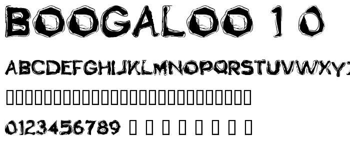Boogaloo 1_0 font